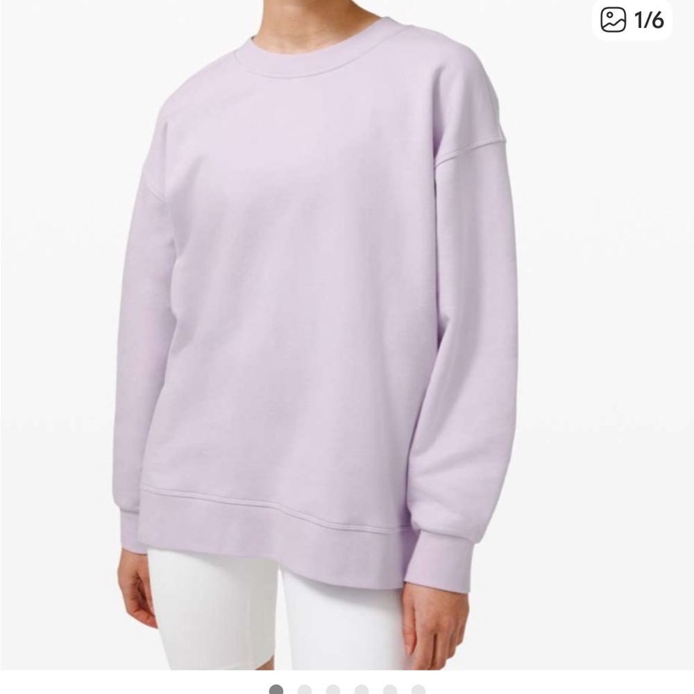 Lululemon Lavender Sweatshirt